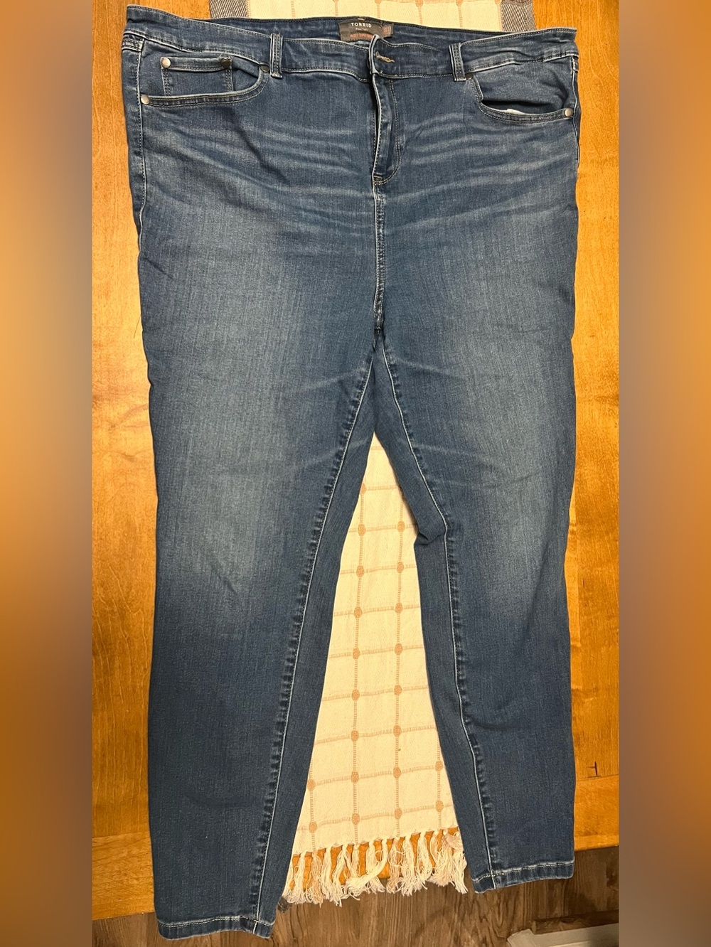 torrid Dark Blue Skinny Stretch Jeans